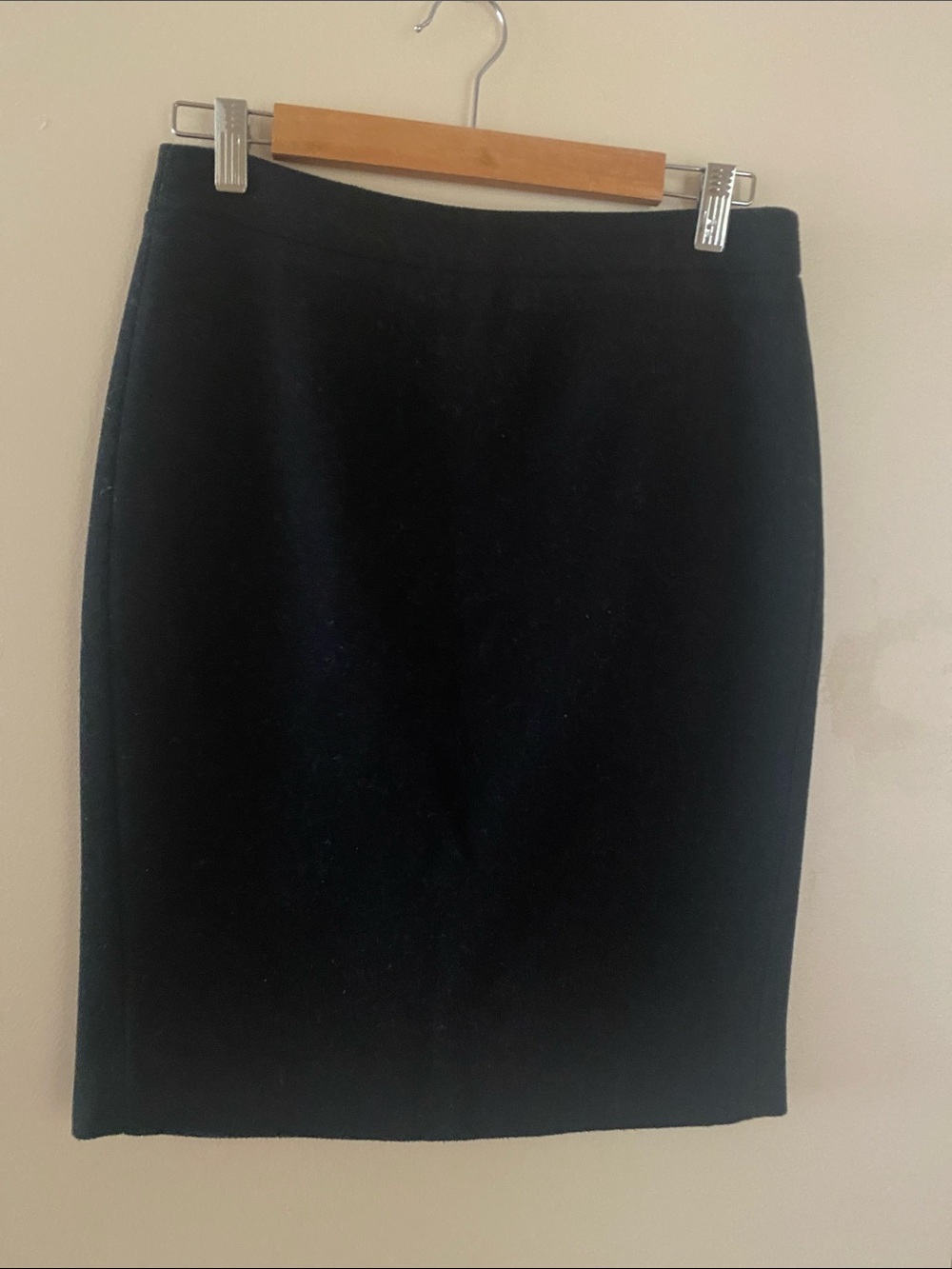 J. Crew Black Pencil Skirt
